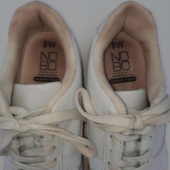 NO BO White sneakers 8W - Picture 7 of 8
